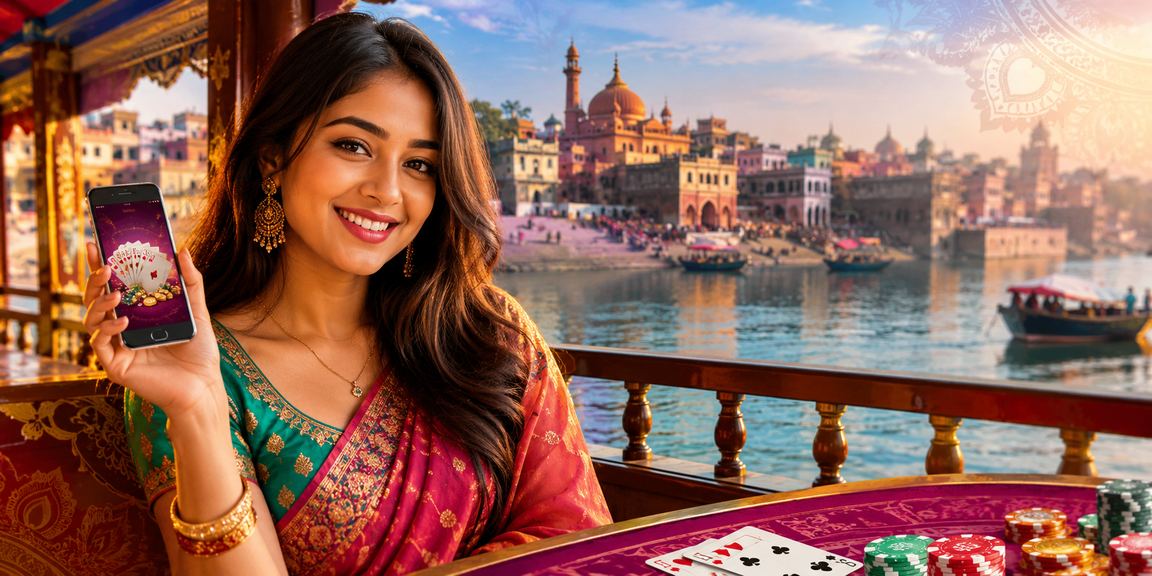বাংলাদেশি মডেল টিন পট্টি খেলার দৃশ্য